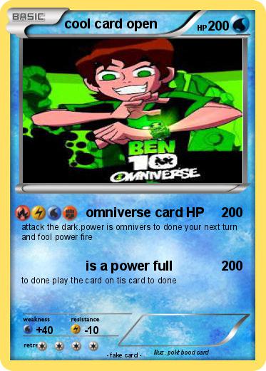 Pokemon cool card open