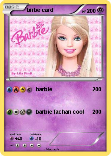 Pokemon birbe card