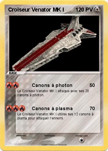 Pokemon Croiseur Venator MK I
