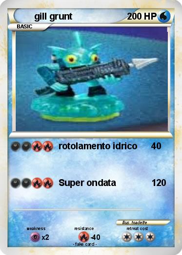 Pokemon gill grunt