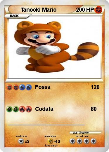 Pokemon Tanooki Mario