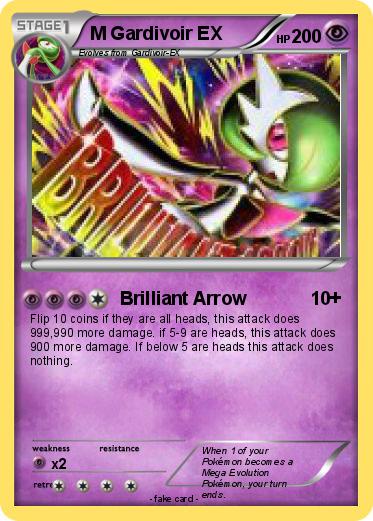 Pokemon M Gardivoir EX