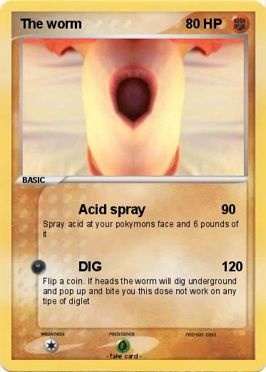 Pokemon The worm