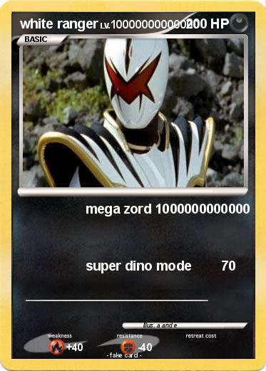 Pokemon white ranger