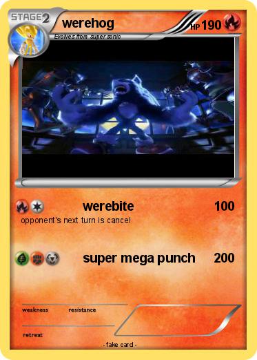 Pokemon werehog