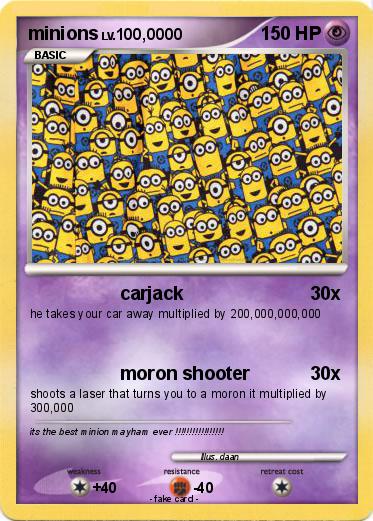 Pokemon minions