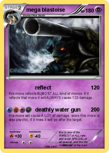 Pokemon mega blastoise