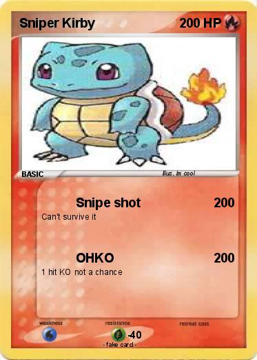 Pokemon Sniper Kirby