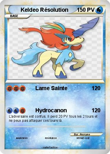 Pokemon Keldeo Résolution