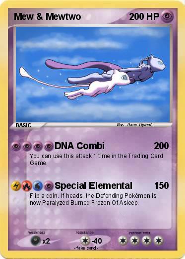 Pokemon Mew & Mewtwo