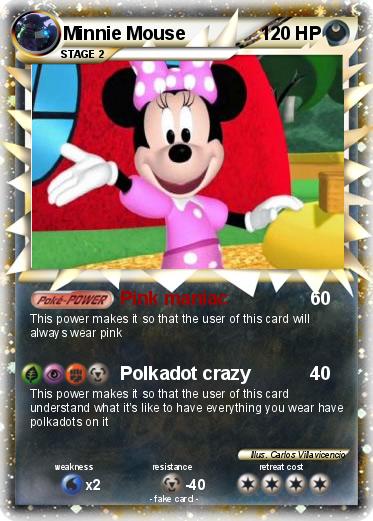Pokemon Minnie Mouse