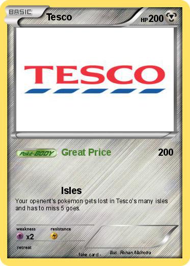 Pokemon Tesco