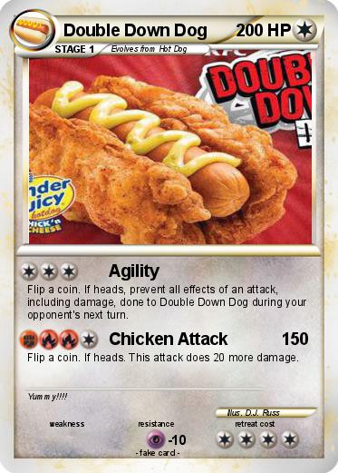 Pokemon Double Down Dog