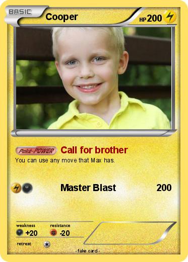 Pokemon Cooper