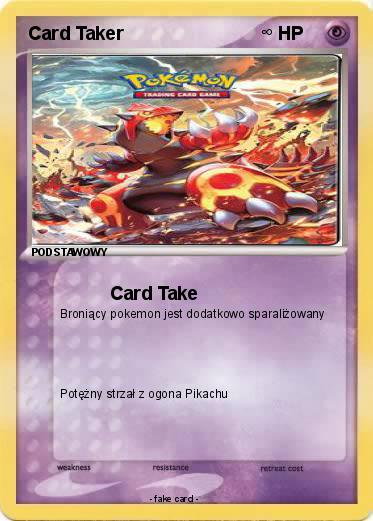 Pokemon Card Taker