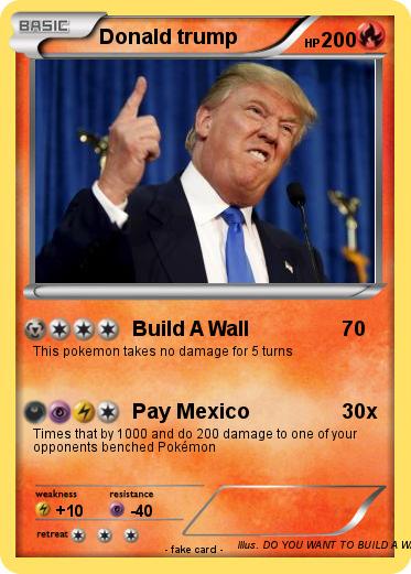 Pokemon Donald trump