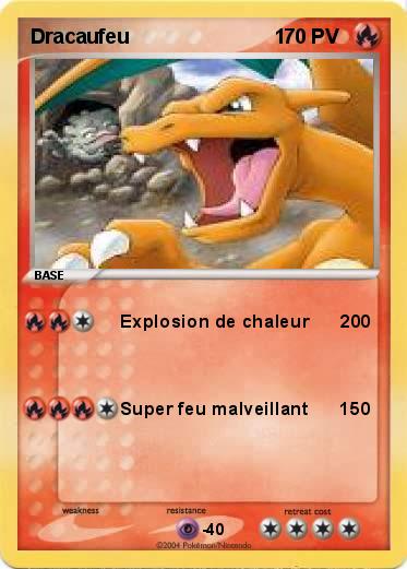 Pokemon Dracaufeu                          1
