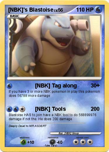 Pokemon [NBK]'s Blastoise