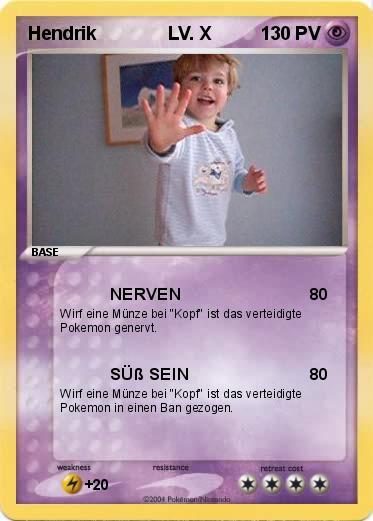 Pokemon Hendrik              LV. X
