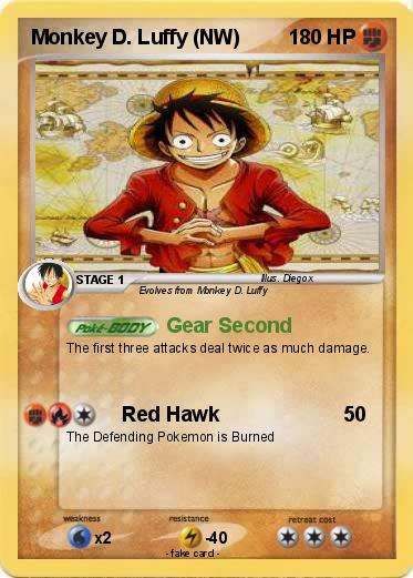 Pokemon Monkey D. Luffy (NW)