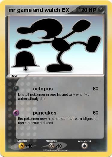 Pokemon mr game and watch EX