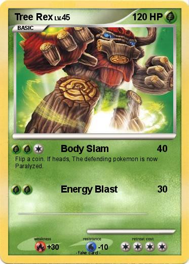 Pokemon Tree Rex