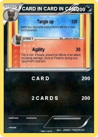 Pokemon CARD IN CARD IN CARD