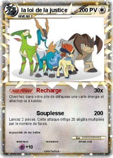 Pokemon la loi de la justice