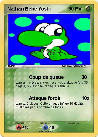 Pokemon Nathan Bébé Yoshi