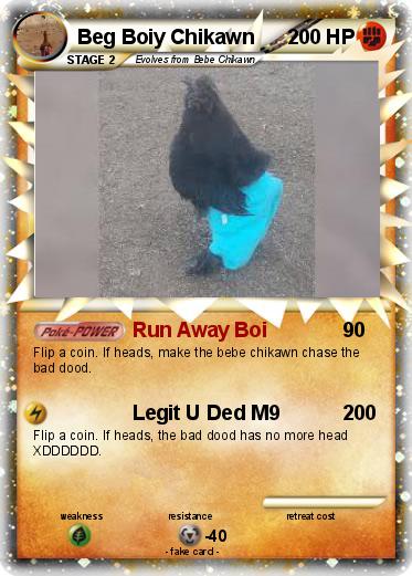 Pokemon Beg Boiy Chikawn