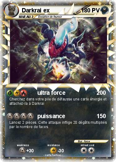 Pokemon Darkrai ex