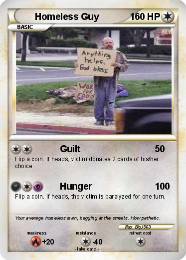 Pokemon Homeless Guy