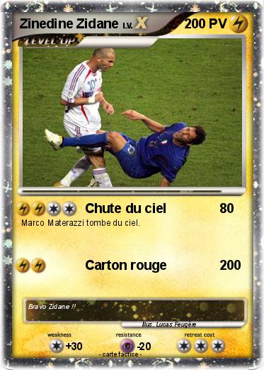 Pokemon Zinedine Zidane