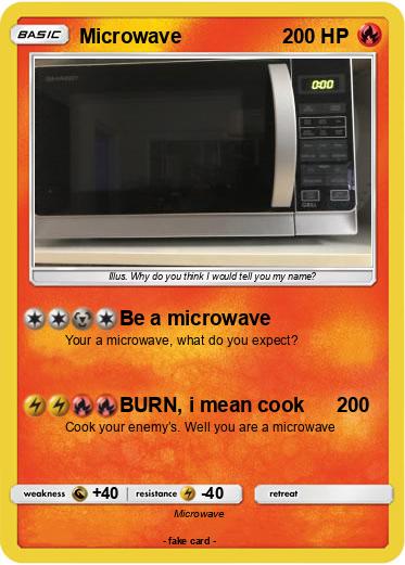 Pokemon Microwave