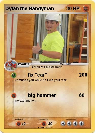Pokemon Dylan the Handyman