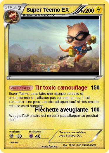 Pokemon Super Teemo EX