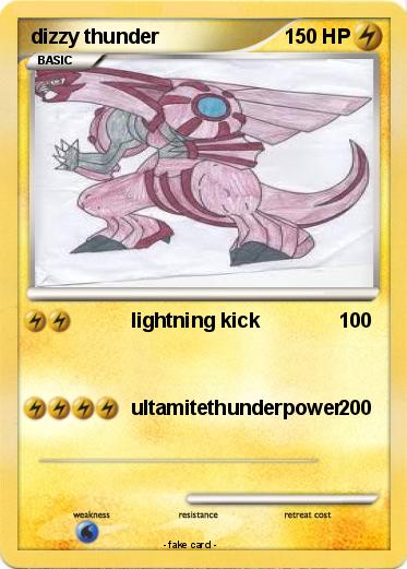 Pokemon dizzy thunder