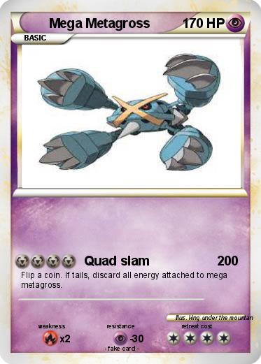 Pokemon Mega Metagross