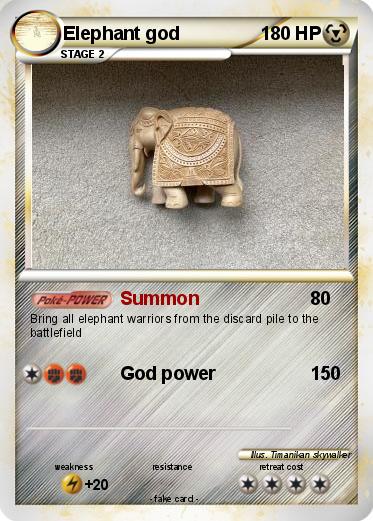 Pokemon Elephant god