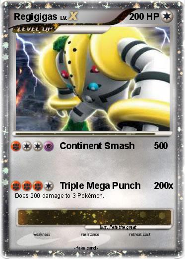 Pokemon Regigigas