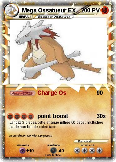 Pokemon Mega Ossatueur EX