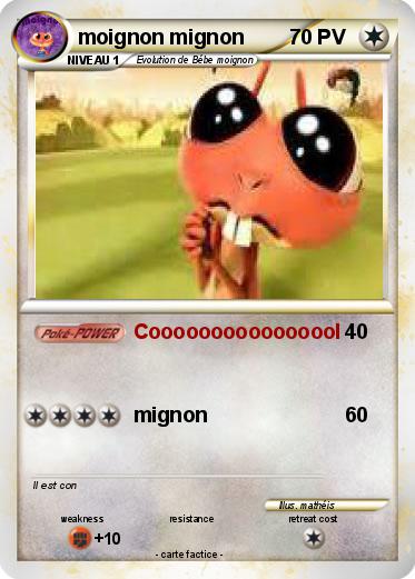 Pokemon moignon mignon