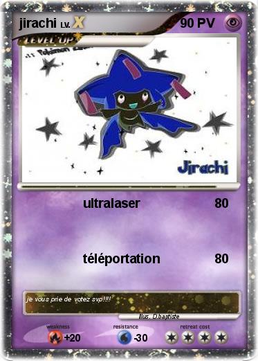 Pokemon jirachi