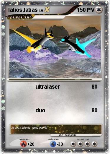 Pokemon latios,latias