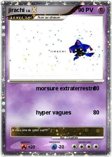 Pokemon jirachi