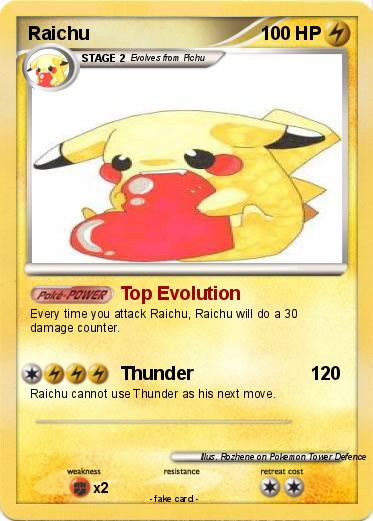 Pokemon Raichu