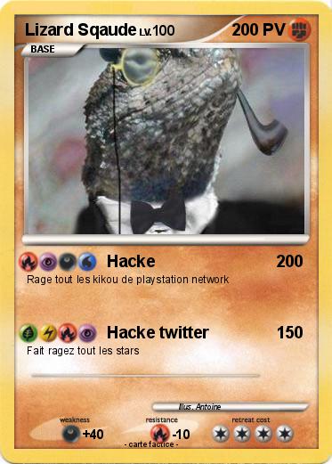 Pokemon Lizard Sqaude