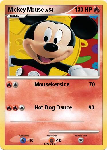 Pokemon Mickey Mouse