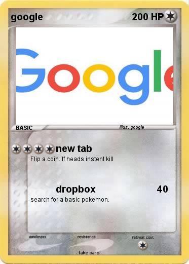 Pokemon google