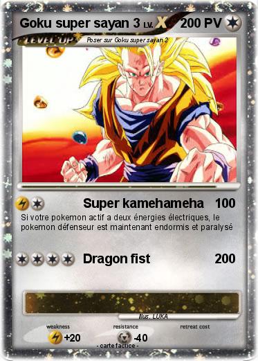 Pokemon Goku super sayan 3
